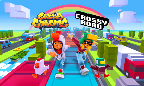Subway Surfers and Crossy Road’s crossover brings together mobile classics